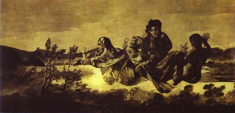 Francisco de Goya Atropos oil painting picture